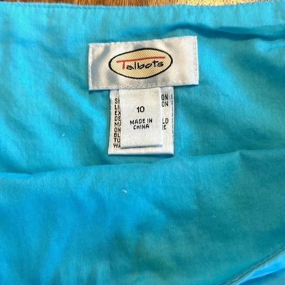 Talbots Dragonfly Embroidered Skirt size 10 EUC - Picture 2 of 6